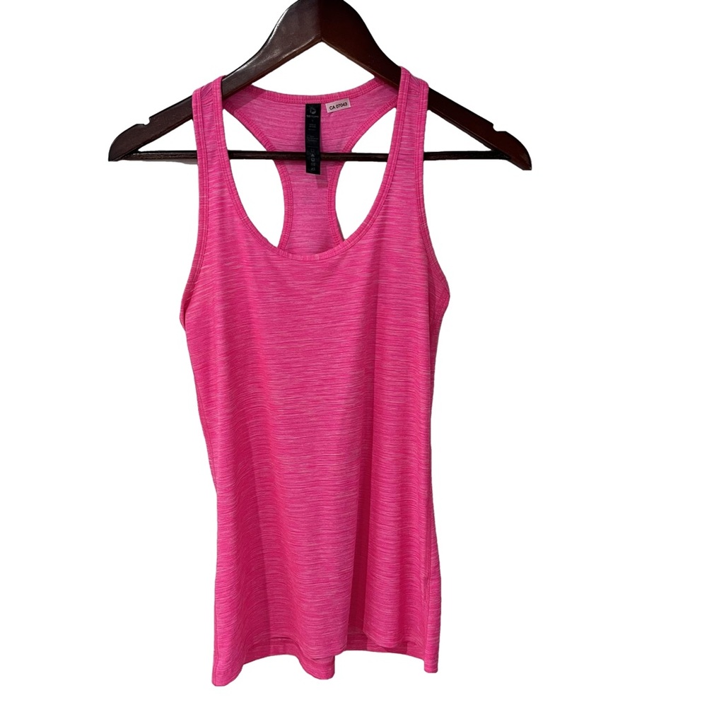 90 Degree By Reflex Pink Tank Top